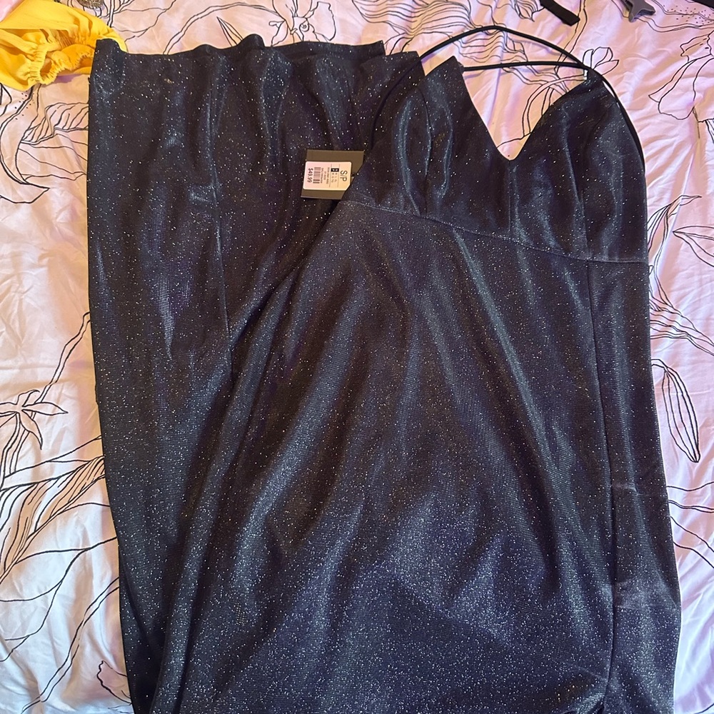 Long Black Sparkly Dress